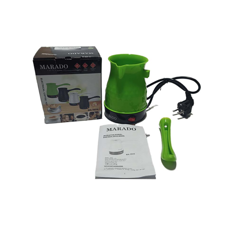 Кофеварка Marado MA-1625 Green турка электрическая 500ml 600W