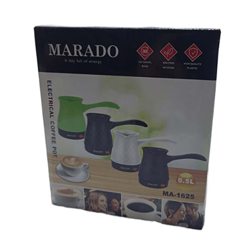 Кофеварка Marado MA-1625 Green турка электрическая 500ml 600W