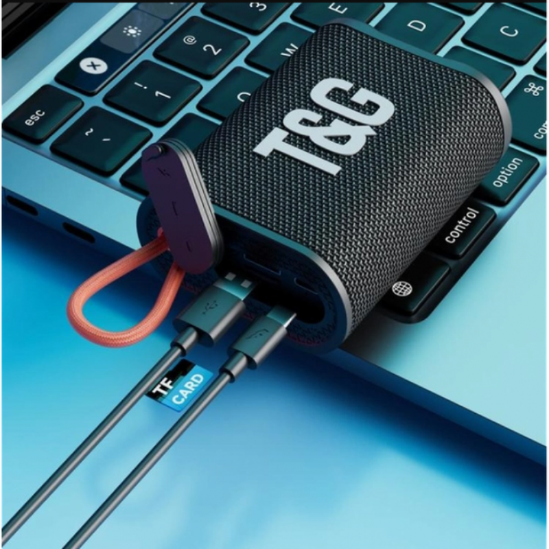 Портативна колонка TG-396 black Bluetooth